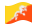 Butão-Bandeira ondulante