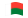Madagáscar-Bandeira ondulante