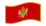 Montenegro-Bandeira ondulante