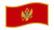Montenegro-Bandeira ondulante