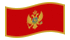 Montenegro-Bandeira ondulante