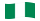 Nigéria-Bandeira ondulante