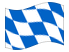 Baviera-Bandeira ondulante