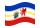 Meclemburgo-Pomerânia Ocidental-Bandeira ondulante