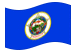 Minnesota-Bandeira ondulante