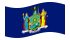 Nova Iorque-Bandeira ondulante