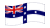 Bandeira de Nova Gales do Sul (Federação Australiana)-Bandeira ondulante