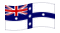 Bandeira de Nova Gales do Sul (Federação Australiana)-Bandeira ondulante