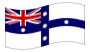 Bandeira de Nova Gales do Sul (Federação Australiana)-Bandeira ondulante