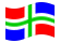 Groninga-Bandeira ondulante