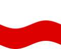 Vestfália (província prussiana)-Bandeira ondulante estática