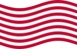 Sons of Liberty (EUA c. 1765, 13 faixas)-Bandeira ondulante estática