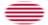 Sons of Liberty (EUA c. 1765, 13 faixas)-Bandeira em vinheta oval