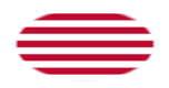 Sons of Liberty (EUA c. 1765, 13 faixas)-Bandeira em vinheta oval