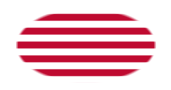 Sons of Liberty (EUA c. 1765, 13 faixas)-Bandeira em vinheta oval