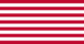 Sons of Liberty (EUA c. 1765, 13 faixas)-Bandeira retangular