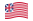 Grand Union (EUA 1775-1777)-Bandeira ondulante