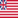 Grand Union (EUA 1775-1777)-Bandeira quadrada
