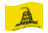 Gadsden (EUA c. 1775)-Bandeira ondulante
