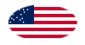 Great Star (EUA 1818-1819)-Bandeira em vinheta oval