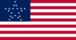 Great Star (EUA 1818-1819)-Bandeira retangular