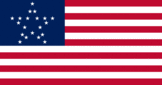 Great Star (EUA 1818-1819)-Bandeira retangular