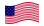 Star-Spangled Banner (EUA 1795-1818)-Bandeira ondulante