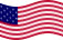 Star-Spangled Banner (EUA 1795-1818)-Bandeira ondulante estática