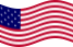 Star-Spangled Banner (EUA 1795-1818)-Bandeira ondulante estática