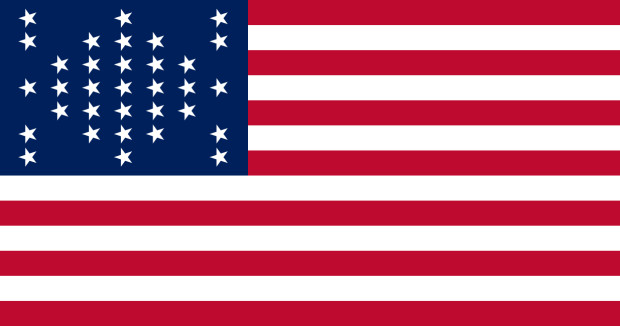 Bandeira Fort Sumter (EUA 1861), Bandeira Fort Sumter (EUA 1861)
