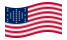Fort Sumter (EUA 1861)-Bandeira ondulante