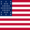 Fort Sumter (EUA 1861)-Bandeira quadrada