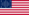 Fort Sumter (EUA 1861)-Bandeira retangular