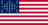 Fort Sumter (EUA 1861)-Bandeira retangular