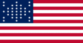 Fort Sumter (EUA 1861)-Bandeira retangular