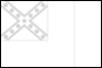 Bandeira de Blood-Stained Banner (Estados Confederados 1865) para colorir