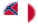 Blood-Stained Banner (Estados Confederados 1865)-Bandeira em vinheta oval