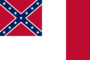 Gráficos de bandeira Blood-Stained Banner (Estados Confederados 1865)