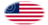 EUA 37 estrelas (1867-1877)-Bandeira em vinheta oval