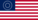 EUA 37 estrelas (1867-1877)-Bandeira retangular