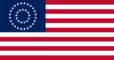 Gráficos de bandeira EUA 37 estrelas (1867-1877)