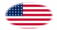 EUA 48 estrelas (1912-1959)-Bandeira em vinheta oval