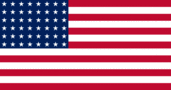 EUA 48 estrelas (1912-1959)-Bandeira retangular