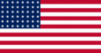 Gráficos de bandeira EUA 48 estrelas (1912-1959)