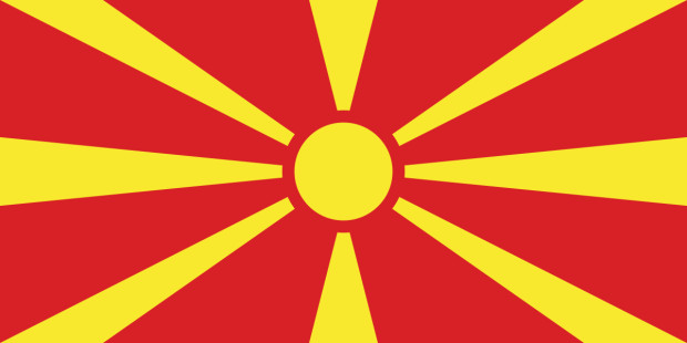 Bandeira Macedónia