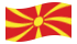 Macedónia-Bandeira ondulante