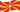 Macedónia-Bandeira ondulante estática