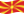 Macedónia-Bandeira ondulante estática