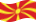 Macedónia-Bandeira ondulante estática