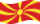 Macedónia-Bandeira ondulante estática